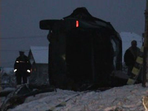 Foto accident Tautii Magheraus - 1 ianuarie 2011 (c) eMaramures.ro